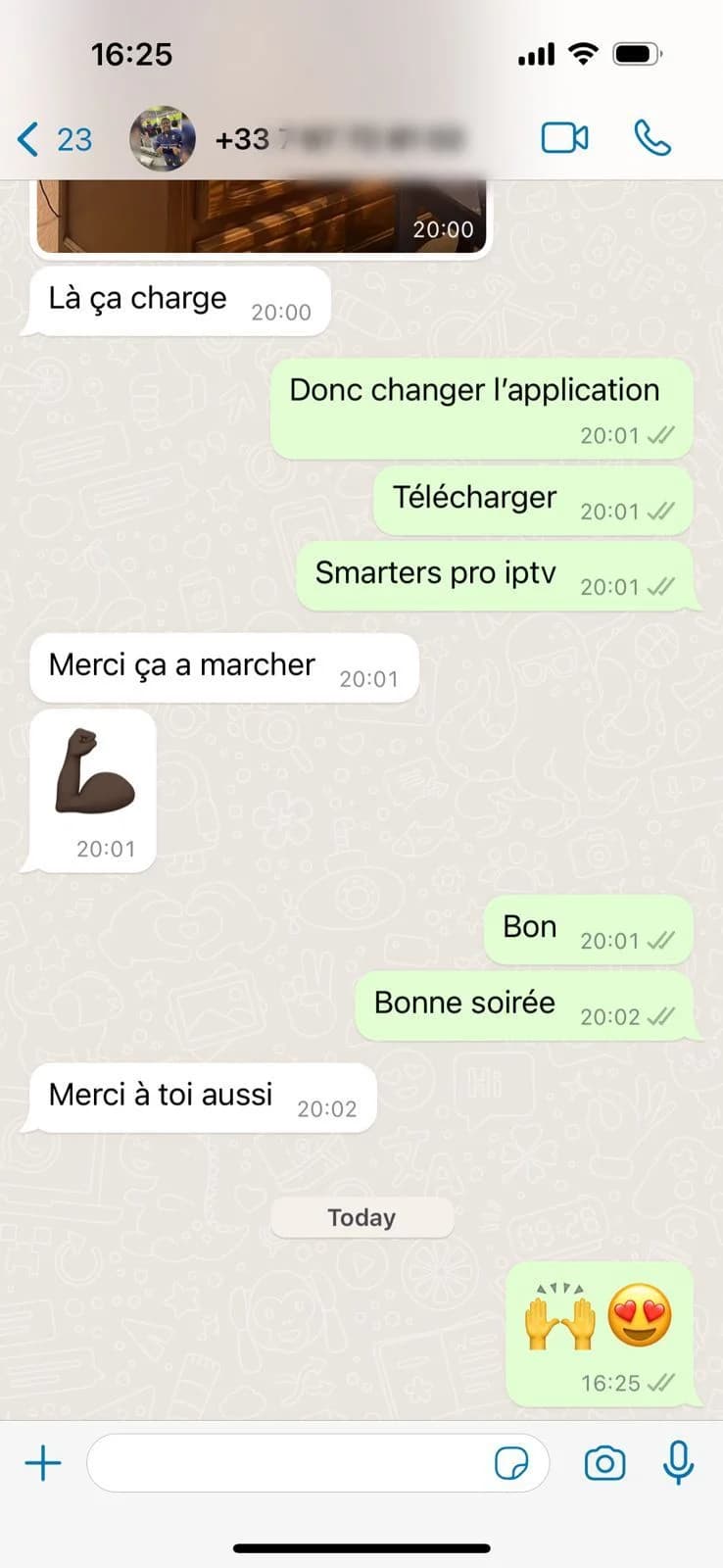 Avis client IPTV PRO FR - Screenshot 3